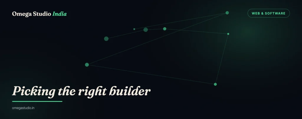 Web & Software — Omega Studio India