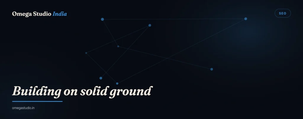 SEO — Omega Studio India