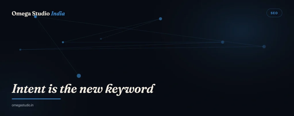 SEO — Omega Studio India