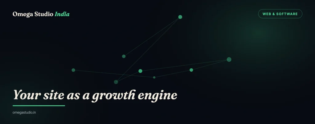 Web & Software — Omega Studio India