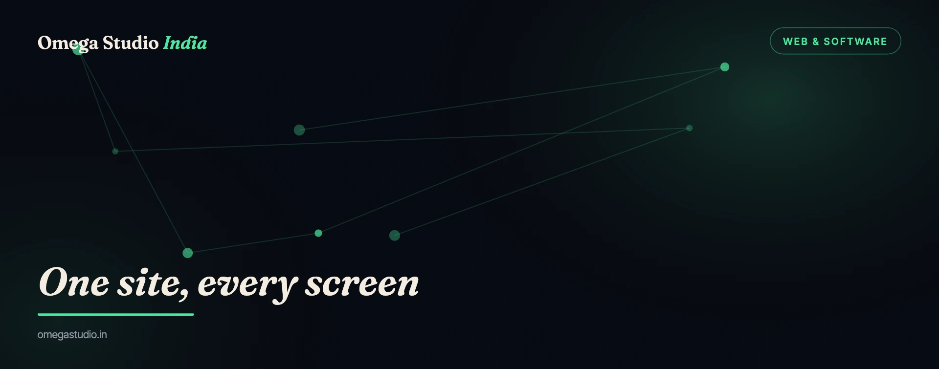 Web & Software — Omega Studio India